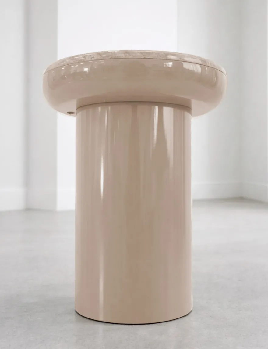 COCOmaison, Maurits bijzettafel h50cm - Beige