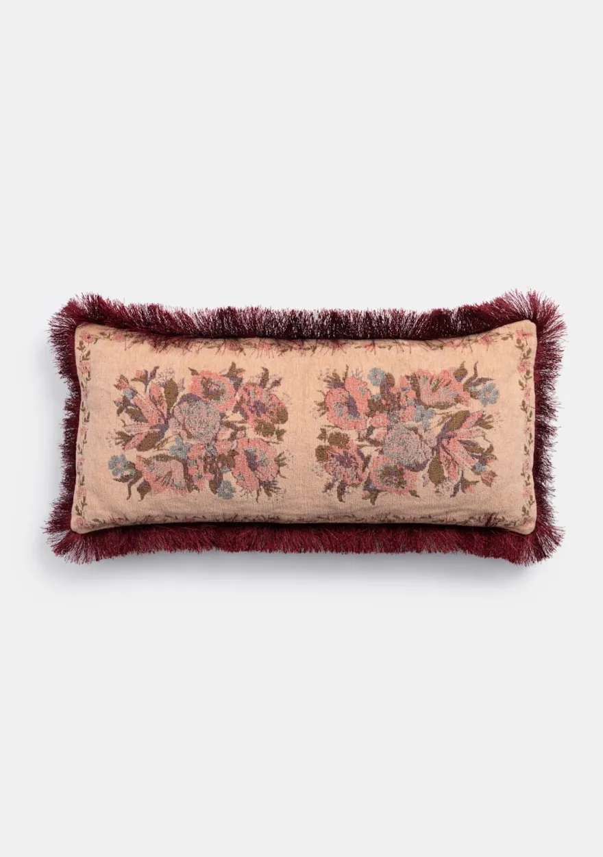 COCOmaison, Medow kussen 30x65cm - Roze