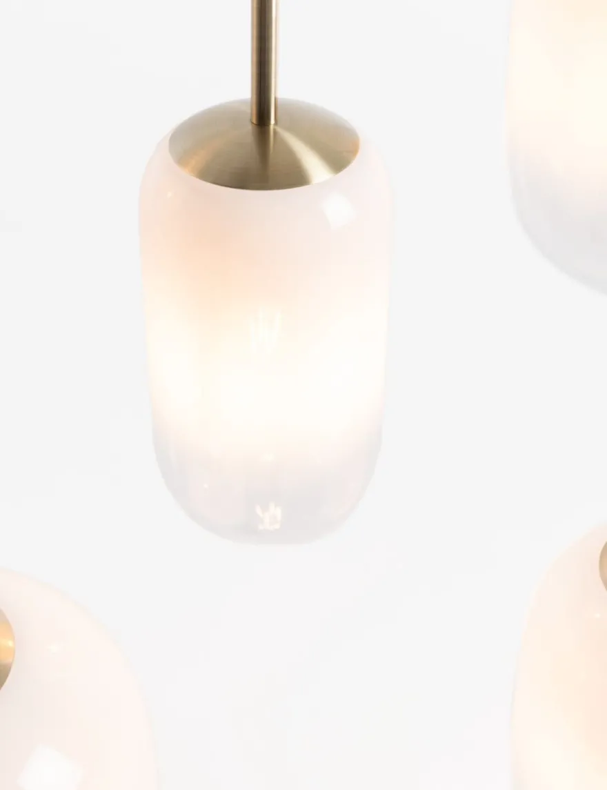 COCOmaison, Milky hanglamp 5*E27 - Wit