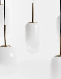 COCOmaison, Milky hanglamp 5*E27 - Wit
