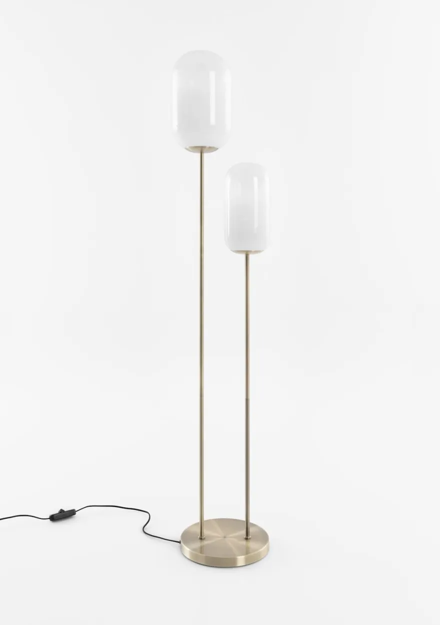 COCOmaison, Milky vloerlamp 2*E27 - Wit