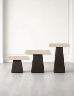 COCOmaison, Milly bijzettafel h44cm - Crème