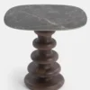 COCOmaison, Orbit bijzettafel H44cm - Bruin
