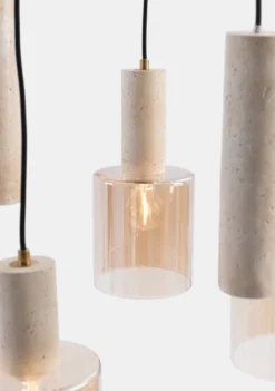 COCOmaison, Pimmy hanglamp 4*e27 3*gu10 - Crème