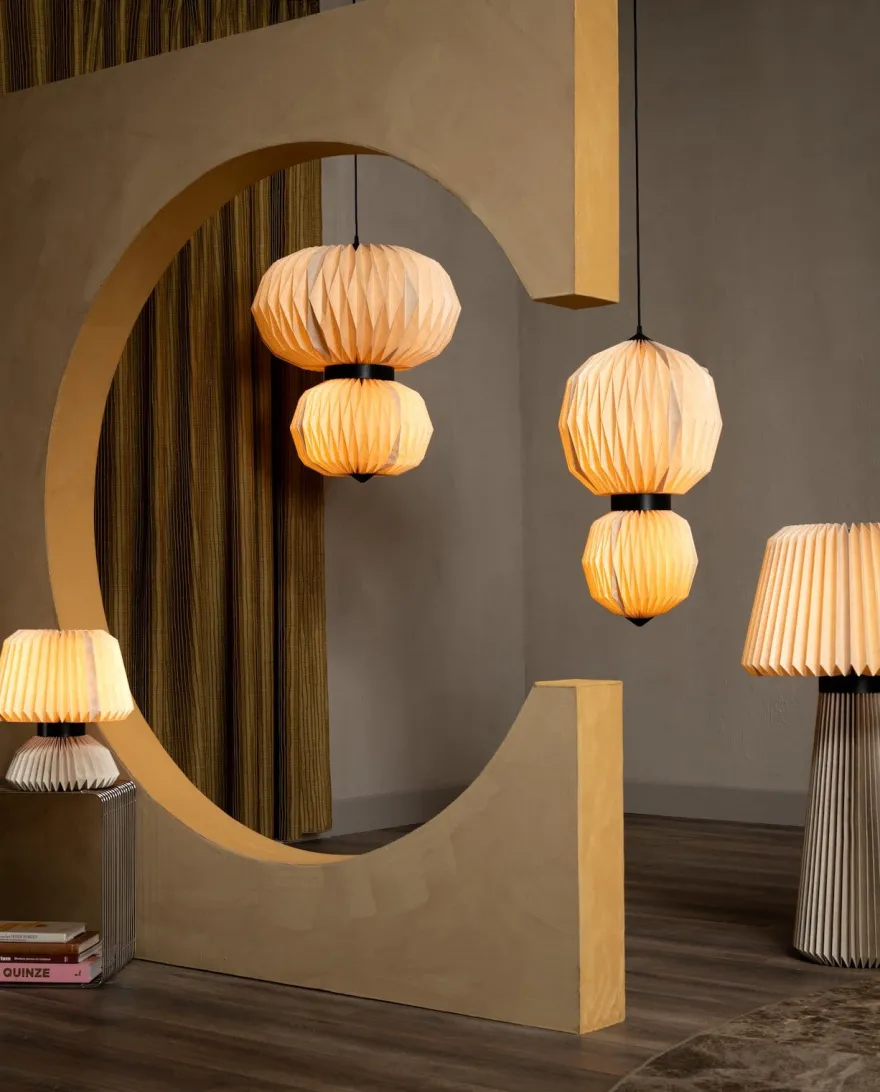 COCOmaison, Rikke vloerlamp 1*E27 H95cm - Beige