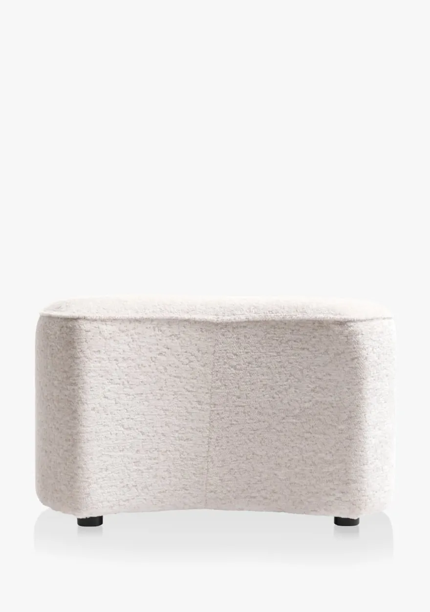COCOmaison, Roan poef maan H44cm - Creme