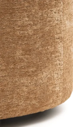 COCOmaison, Roan poef rond H44cm - Creme