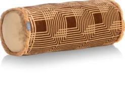 COCOmaison, Robbie bolster kussen 45x18cm - Bruin