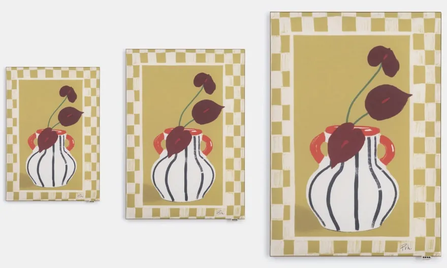 COCOmaison, Sagekiss wand doek - 70x100cm