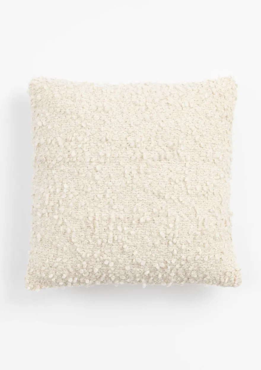 COCOmaison, Snow kussen 45x45cm - Wit