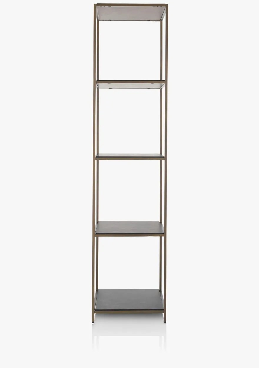 COCOmaison, Stand up rek 45x50x193cm - Goud