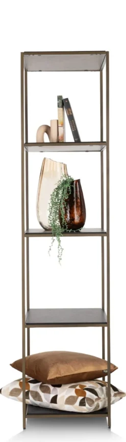 COCOmaison, Stand up rek 45x50x193cm - Goud