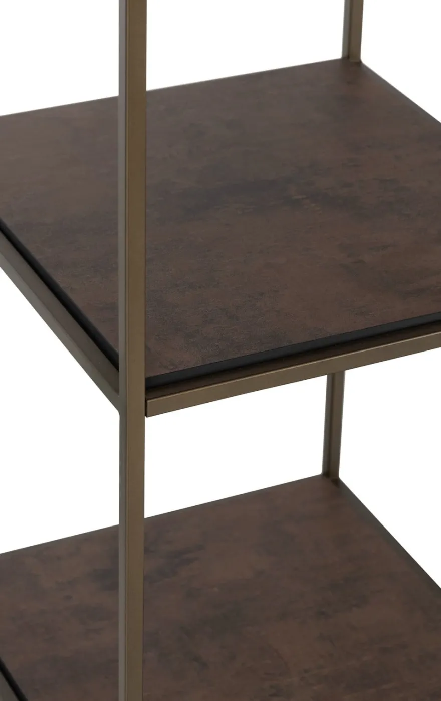 COCOmaison, Stand up rek 45x50x193cm - Goud