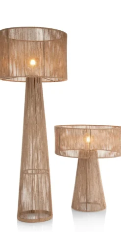 COCOmaison, Tali tafellamp 1*E27 H57cm - Natural