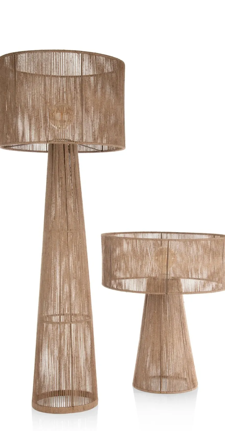 COCOmaison, Tali tafellamp 1*E27 H57cm - Natural