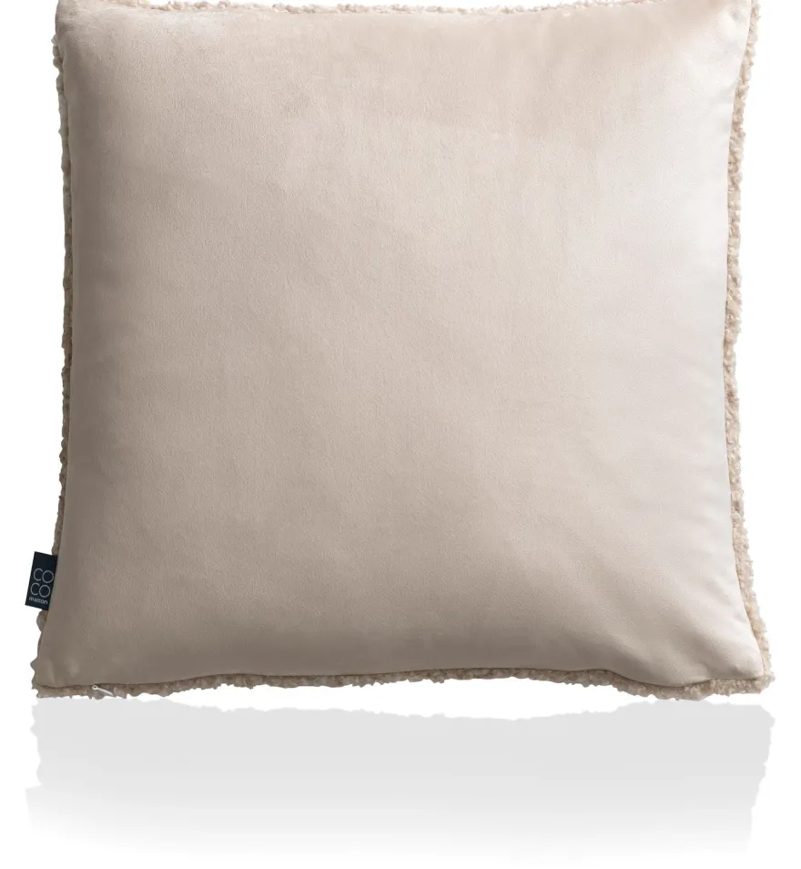 COCOmaison, Teddy kussen 45x45cm - Beige