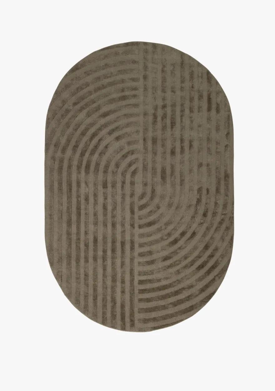 COCOmaison, Timeless Arch karpet 300x400cm - Groen