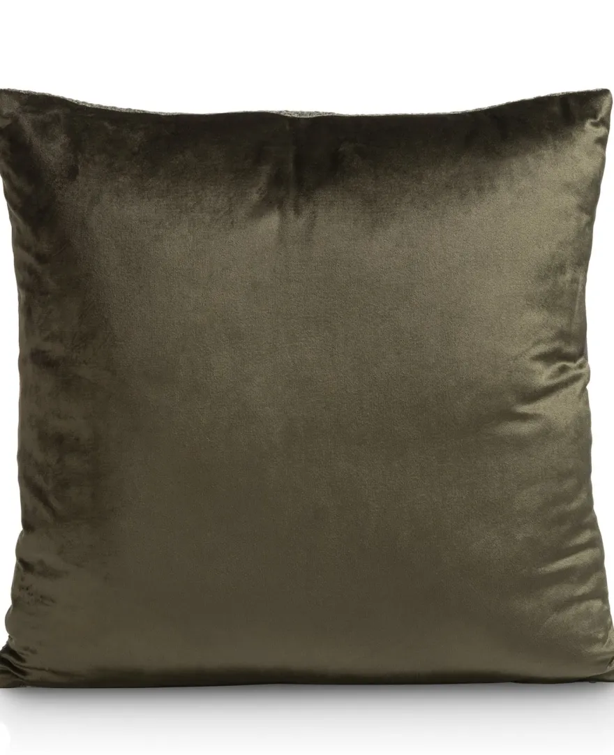 COCOmaison, Timeless - Aria kussen 45x45cm - Antraciet