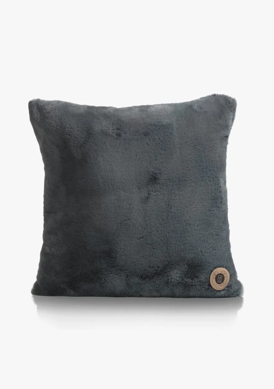 COCOmaison, Timeless - Evie kussen 45x45cm - Antraciet