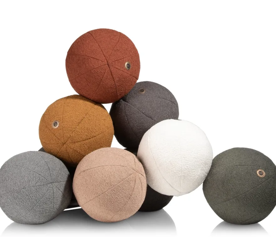 COCOmaison, Timeless - Scott kussen dia 25cm - Antraciet