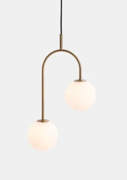 COCOmaison, Tobie hanglamp 2*G9 - Goud