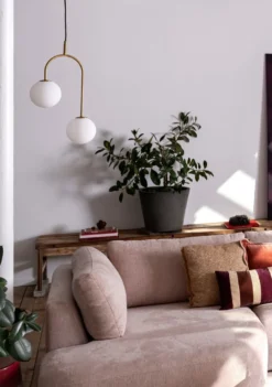 COCOmaison, Tobie hanglamp 2*G9 - Goud