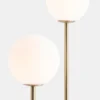 COCOmaison, Tobie vloerlamp 2*G9 - Goud