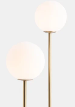 COCOmaison, Tobie vloerlamp 2*G9 - Goud