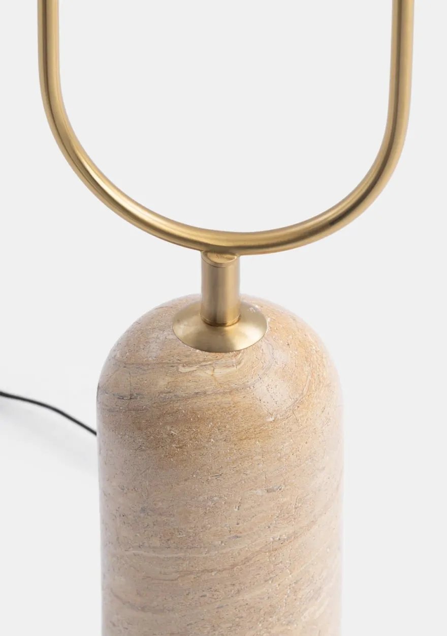 COCOmaison, Tobie vloerlamp 2*G9 - Goud