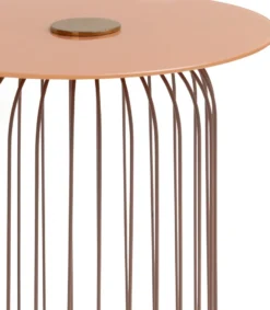 COCOmaison, Zora bijzettafel H51,5cm - Oranje