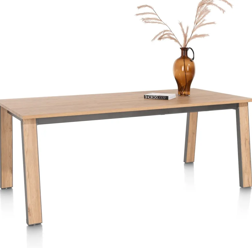 Delmonte, uitschuiftafel 150 (+ 60) x 120 cm