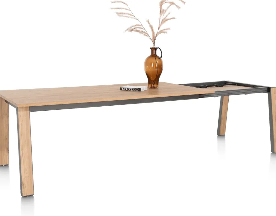 Delmonte, uitschuiftafel 150 (+ 60) x 120 cm