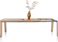Delmonte, uitschuiftafel 150 (+ 60) x 120 cm