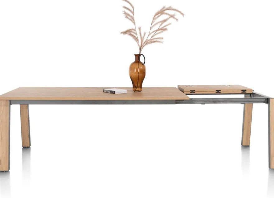 Delmonte, uitschuiftafel 150 (+ 60) x 120 cm