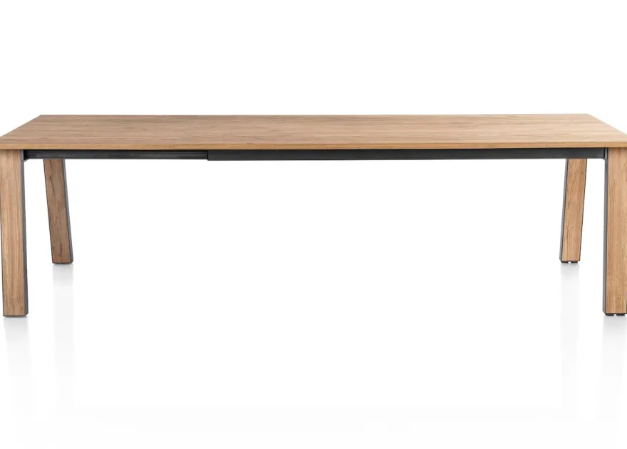 Delmonte, uitschuiftafel 200 (+ 80) x 100 cm