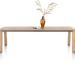 Delmonte, uitschuiftafel 200 (+ 80) x 100 cm