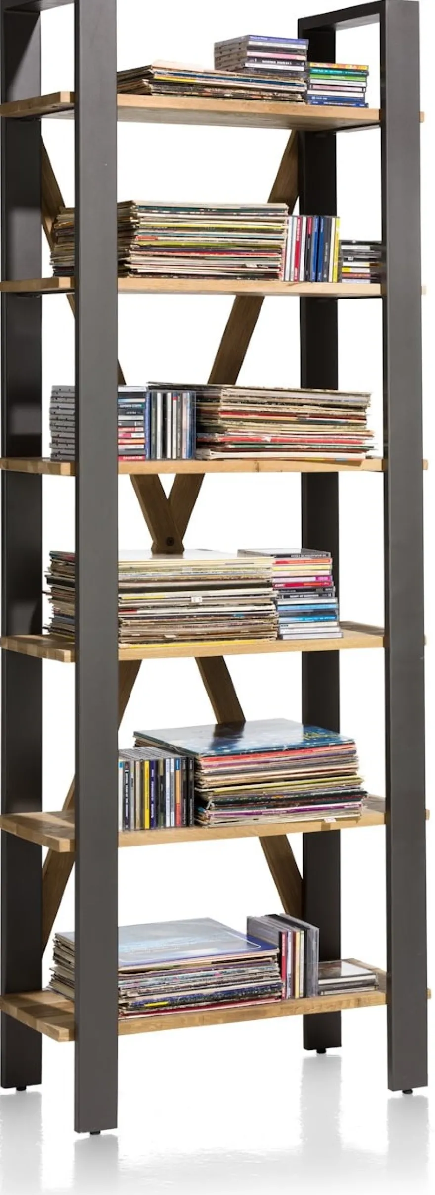 Farmland, boekenkast 75 cm - 6-niches (knock down)