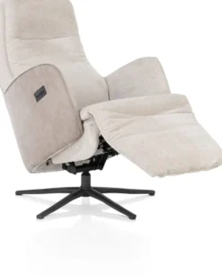 Felino, relaxfauteuil - incl. accu - stofcombinatie Livigno/Oregon