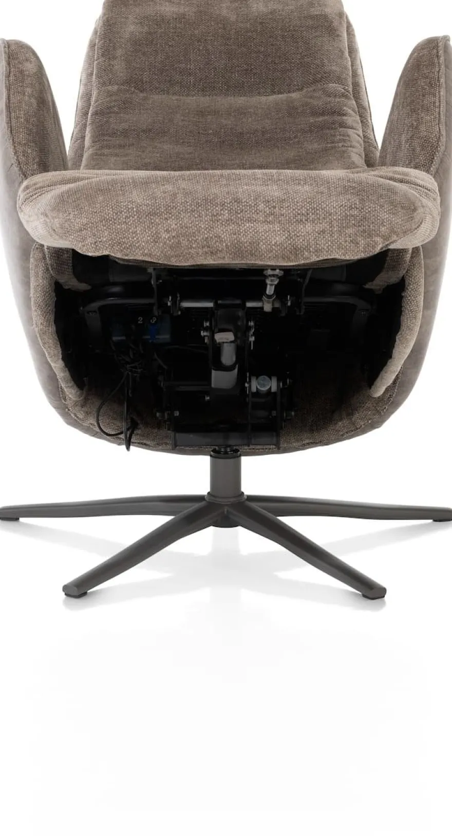 Felino, relaxfauteuil - incl. accu - stofcombinatie Livigno/Oregon