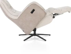 Felino, relaxfauteuil - stofcombinatie Livigno/Oregon