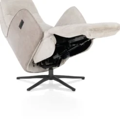 Felino, relaxfauteuil - stofcombinatie Livigno/Oregon