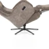 Felino, relaxfauteuil - stofcombinatie Livigno/Oregon