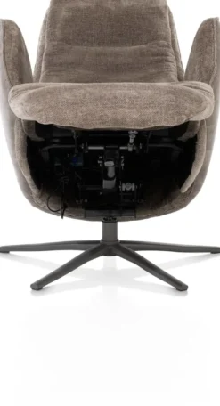 Felino, relaxfauteuil - stofcombinatie Livigno/Oregon