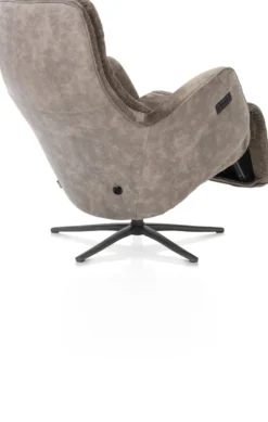 Felino, relaxfauteuil - stofcombinatie Livigno/Oregon