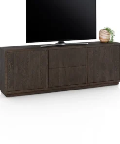 Gijon, tv-dressoir 200 cm - 2-deuren + 2-laden met plint