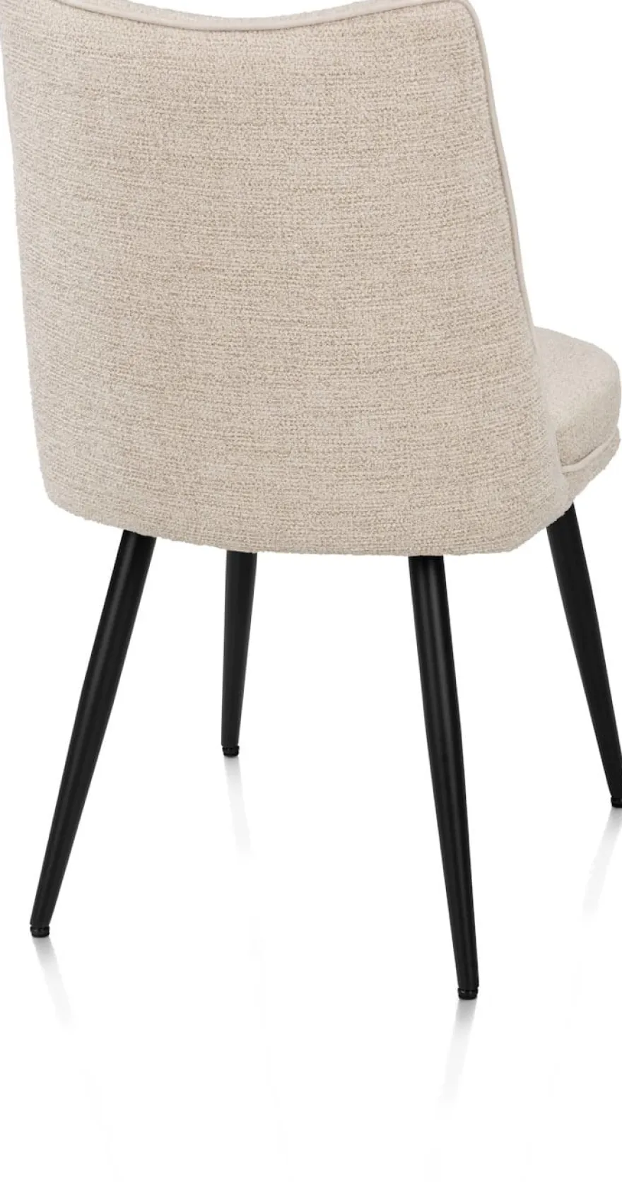 Hester, Eetkamerstoel 4 poten, stof - beige