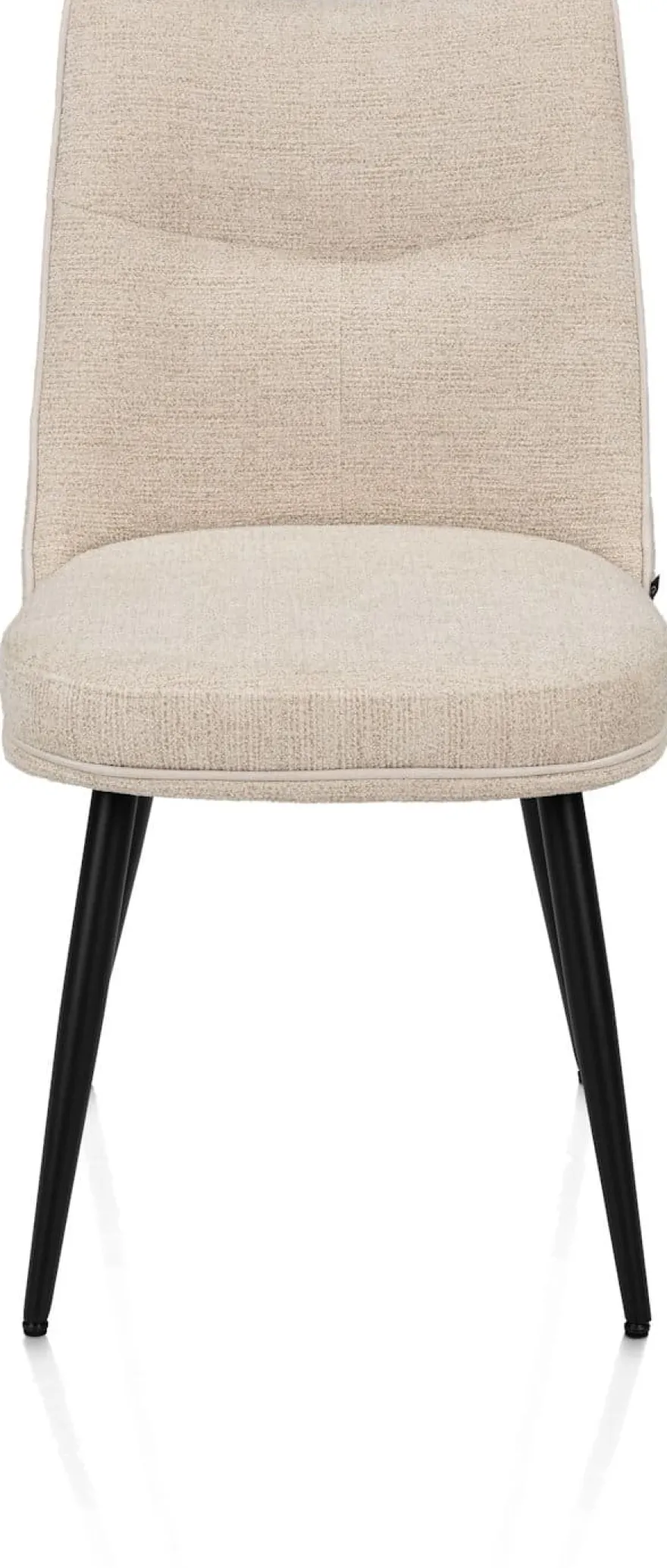 Hester, Eetkamerstoel 4 poten, stof - beige