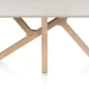 Himalaya, Eetkamertafel 240 x 120 cm. - houten poten / keramiek blad