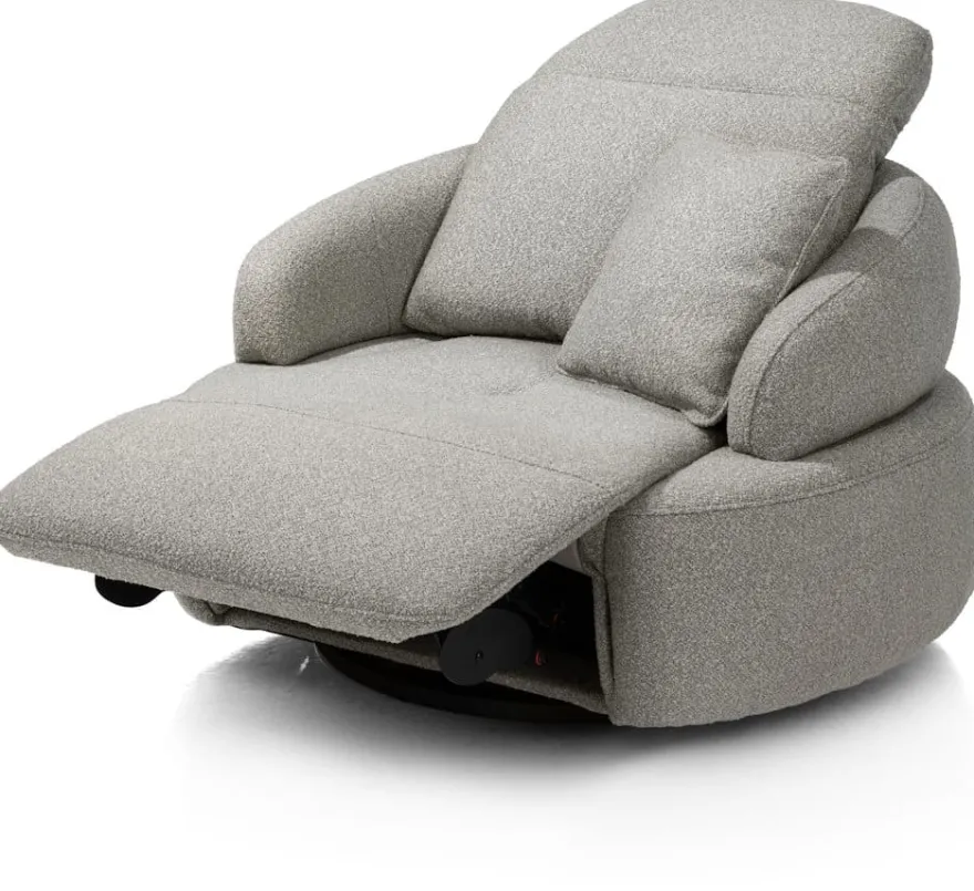 Hollywood, Homecinema draaifauteuil xl, met relaxsysteem en verstelbare rug