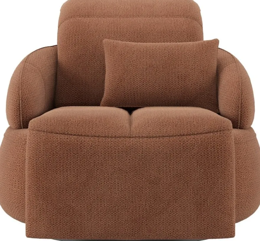 Hollywood, Homecinema draaifauteuil xl, met relaxsysteem en verstelbare rug